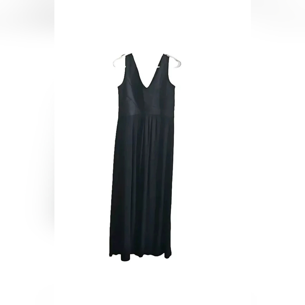 American living black long sleeveless dress size 10
